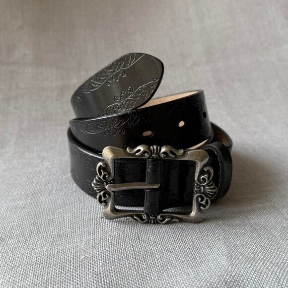 Black y2k style butterfly belt WMNS2 - Picture 1 of 4